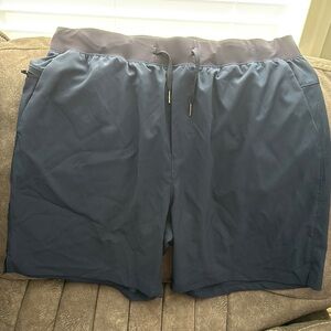 Quick Dry Men's Navy Athletic Shorts NWOT